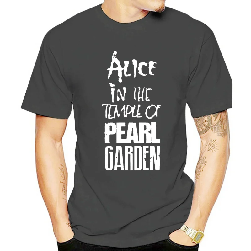 Alice In Chains T-Shirt T Shirt Alice In The Temple Of Pearl Garden Men Fashion Tshirt Summer Men's T Shirts Printed Tee Shirt