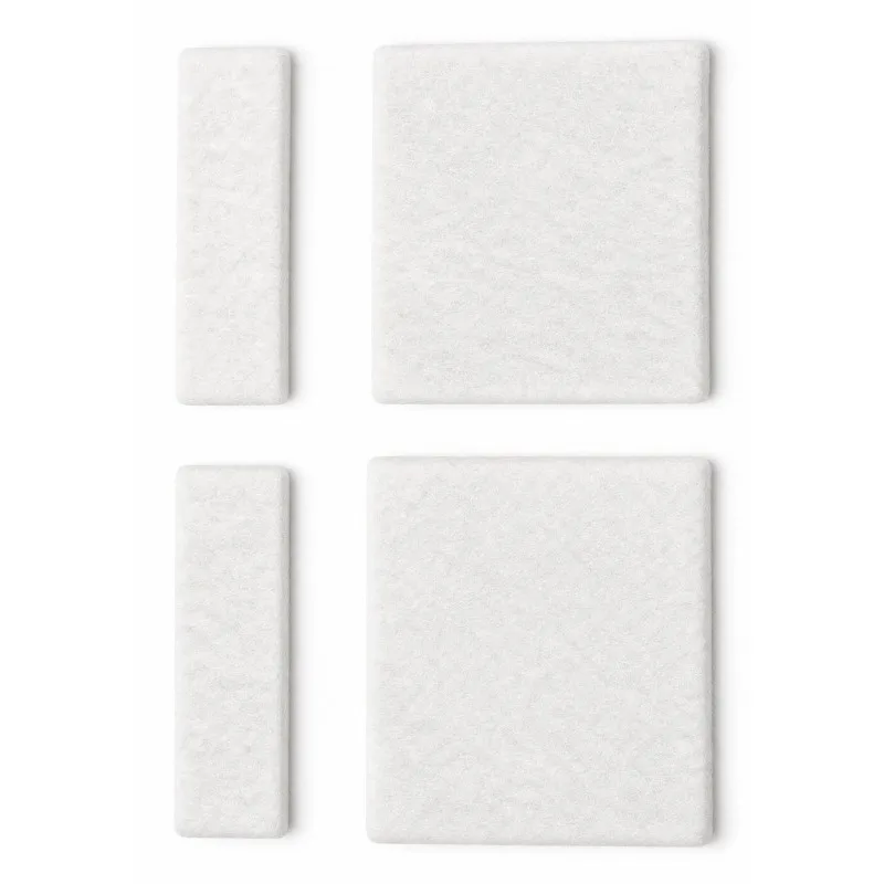 Three Sets of Cotton Pads (four Pieces Per Set): Specially Designed for Antiperspirant Devices