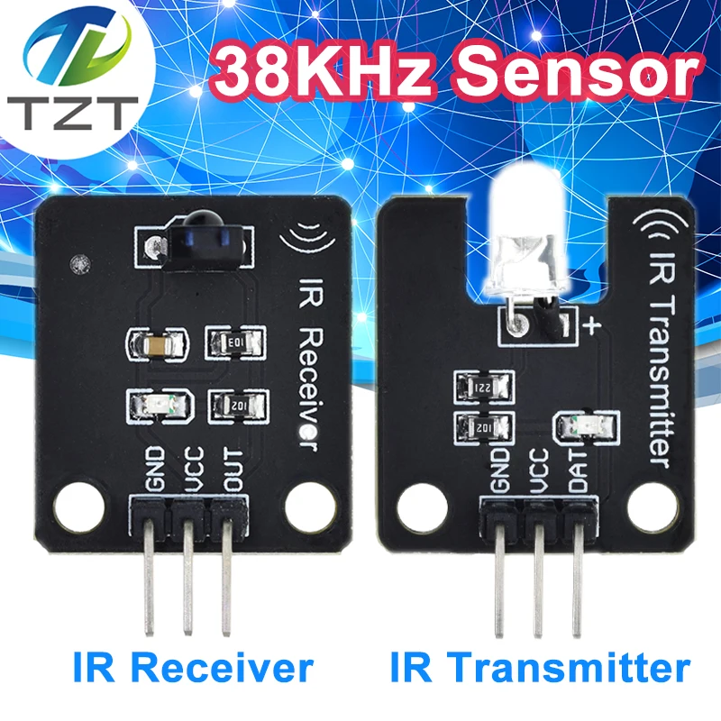 Transmetteur et Capteur Infrarouge Numérique 38khz pour Ardu37, 1 Ensemble par Lot