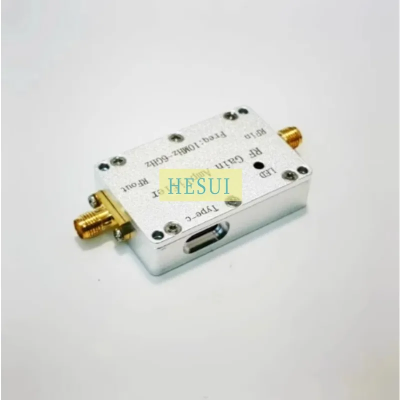 10MHz-6GHz RF Amplifier, Gain Push Module 10dB High Flatness Gain, Receive Amplifier