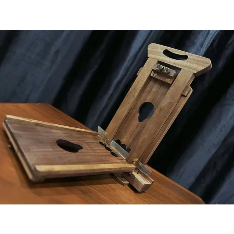 The Chopper Mini (Black Walnut) Close Up Magic Props Stage Magic Tricks Gimmicks Professional Magician Illusion Mentalism Funny