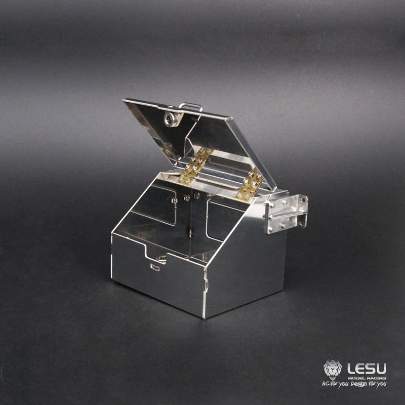 LESU Modell für 1/14 DIY Tamiya Metall-Werkzeugkasten Traktor-LKW-Kipper RC-Modell Ersatzteile Outdoor-Spielzeug TH08076 RC-Zubehör – Detail 5