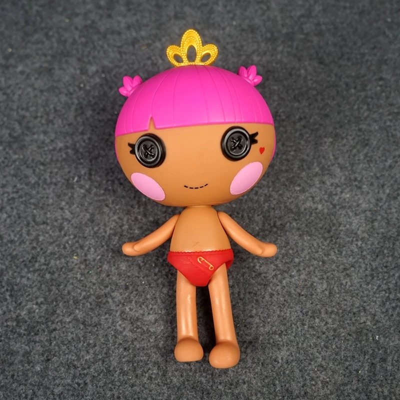 Lalaloopsy Button Doll Action Figures Cute Angel Girl Pets Cat Dog Model Kawaii Desktop Decoration Collectible Toys Kids Gifts