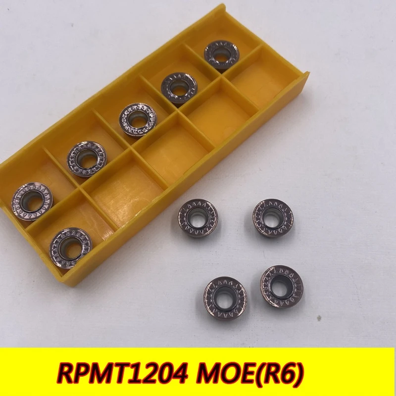 RPMT1204MOE-JS  R6 VP15TF High-quality cemented carbide blade APMT CNC lathe parts tool milling blade CNC tool