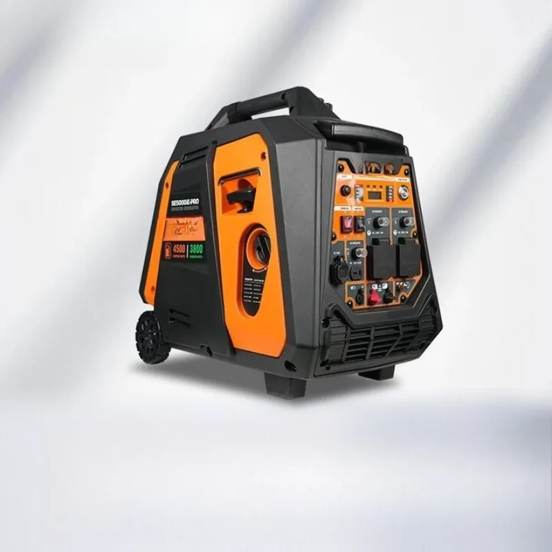 

Generator 220v/4.5KW household portable small silent frequency conversion outdoor charging