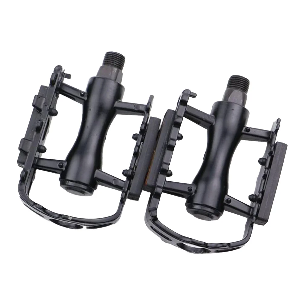 

2 pcs Aluminum Pedal Universal Flat Platform Non-Slip Waterproof Mountain Bike Pedal For Road Bike Long Ride Comfort
