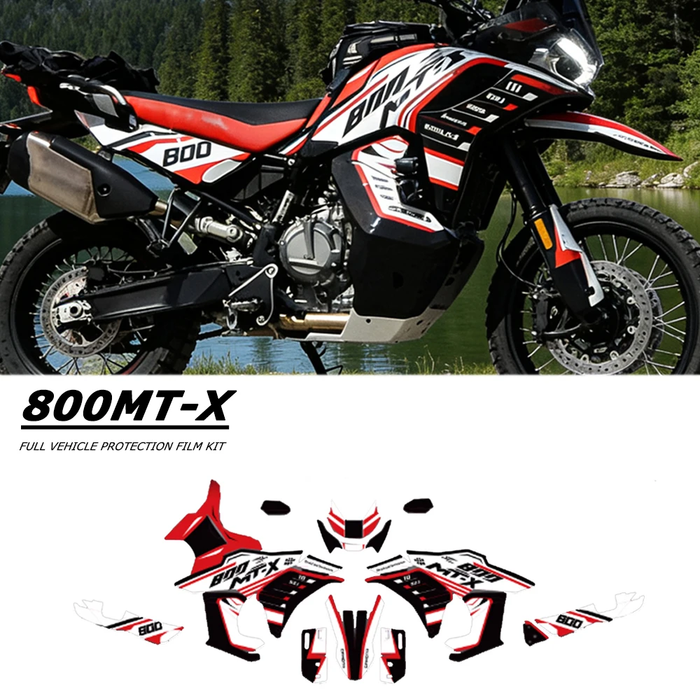 

Наклейки на кузов мотоцикла, модифицированные аксессуары, наклейки, персонализированные креативные защитные наклейки для CFMOTO 800MT-X 800MTX