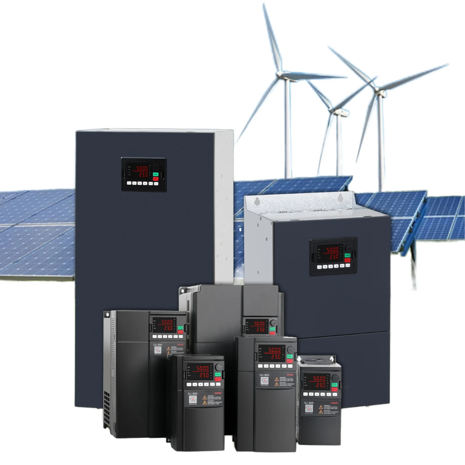 Solar Pump Inverter 5.5Kw Three Phase - 5.5kW/7.5kW Güneş Enerjili VFD Pompa Sürücüsü