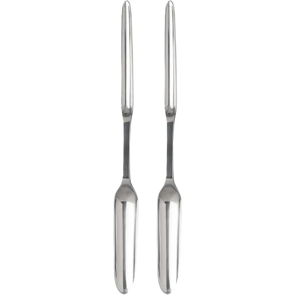 

Japanese 18/8 Stainless Steel Bone Marrow Spoons Set of 2, Authentic Since 1906