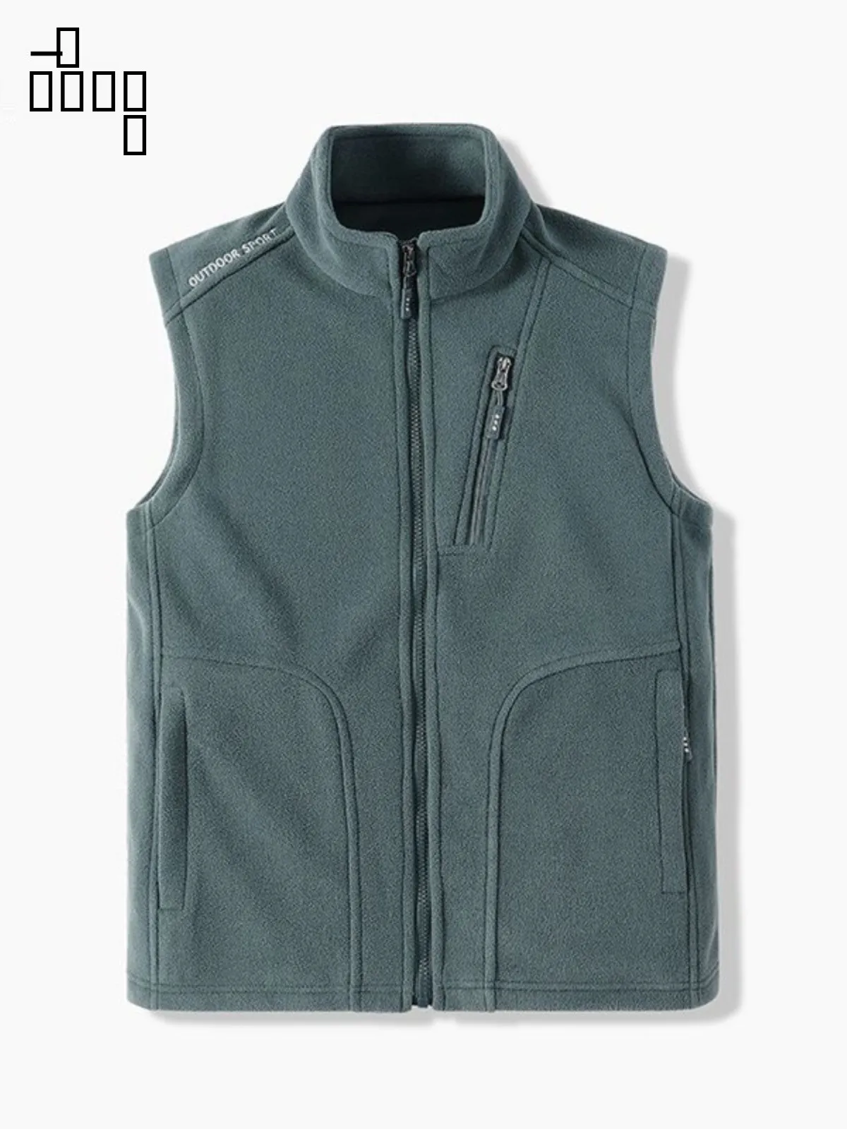 

Удобный теплый жилет из овечьей шерсти с V-образным вырезом для мужчин, осенне-зимняя одежда, модный свободный крой, безрукавка-жилетка