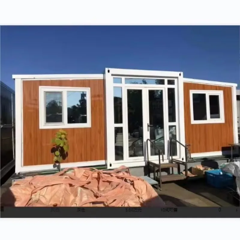 Custom Expandable Container House 2/3 Bedrooms Luxury Foldable 20 40 Foot Container Home Plans House