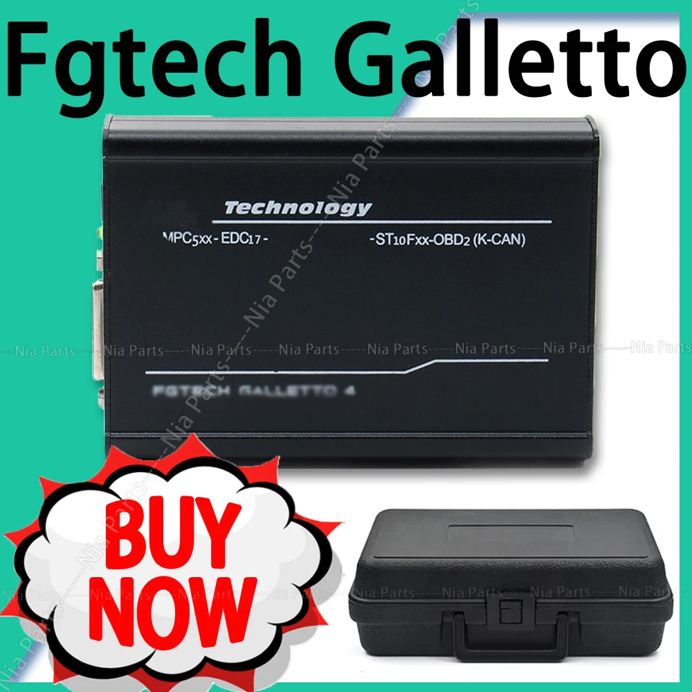 FGTECH Galletto 4 V54 Auto ECU Chip Tuning obd2 scanner Diagnostic equipment Support BDM Full Function Programmer Tool new VCI