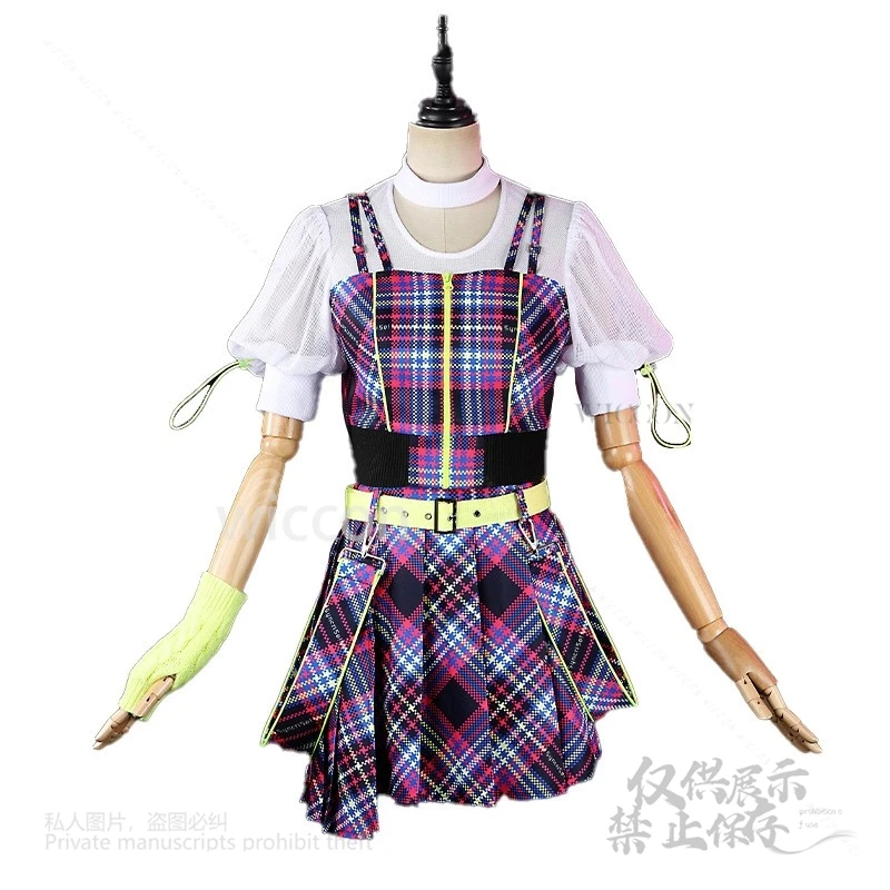 أراشي تشيساتو/أونيتسوكا ناتسومي/ساكوراكوجي كيناكو/واناكا شيكي أنيمي الحب لايف الرقص التوت لعب الأدوار أزياء تنكرية للحفلات