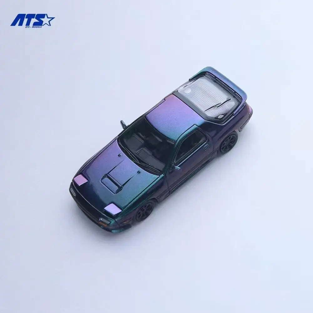 ما قبل البيع ATS RX7 1:64 MK2 FC3S ماجيك بيربل دييكاست ديوراما نموذج سيارة مجموعة لعبة #4