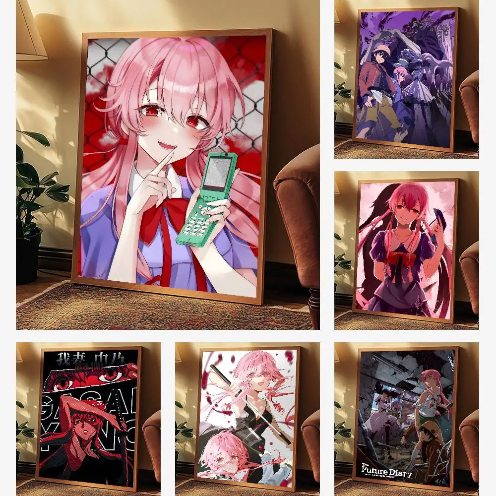 أنيمي الكرتون M-ميراي نيكي المشارك الفن مع المطبوعات غرفة نوم المنزل غرفة المعيشة الديكور هدية #3