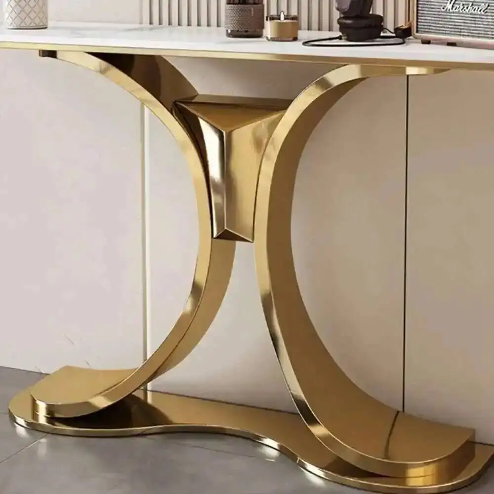 

Simple Unique Hallway Table Trendy Beauty Delicacy Modern Corner Table Design Minimalist Tabel Console Hallway Table Furniture