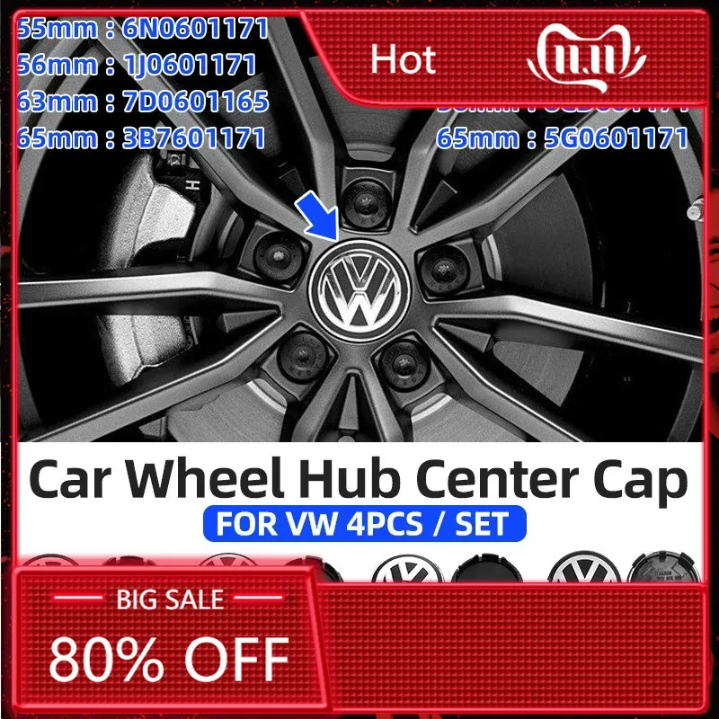 

Для VOLKSWAGEN VW, 4 шт., 63 мм, 56 мм, 65 мм, 70 мм, декоративные колпачки на центральные отверстия колесных дисков, аксессуары для стайлинга автомобилей, для VW Volkswagen Golf 3B76