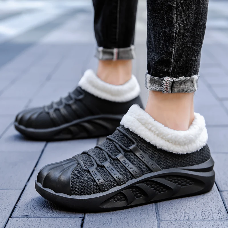 جديد الرجال احذية المطر شقة مقاوم للماء مقاومة للاهتراء المطبخ غسيل السيارات أحذية عمل في الهواء الطلق الذكور أحذية رياضية الرجال أحذية الصيد الخفيفة #4