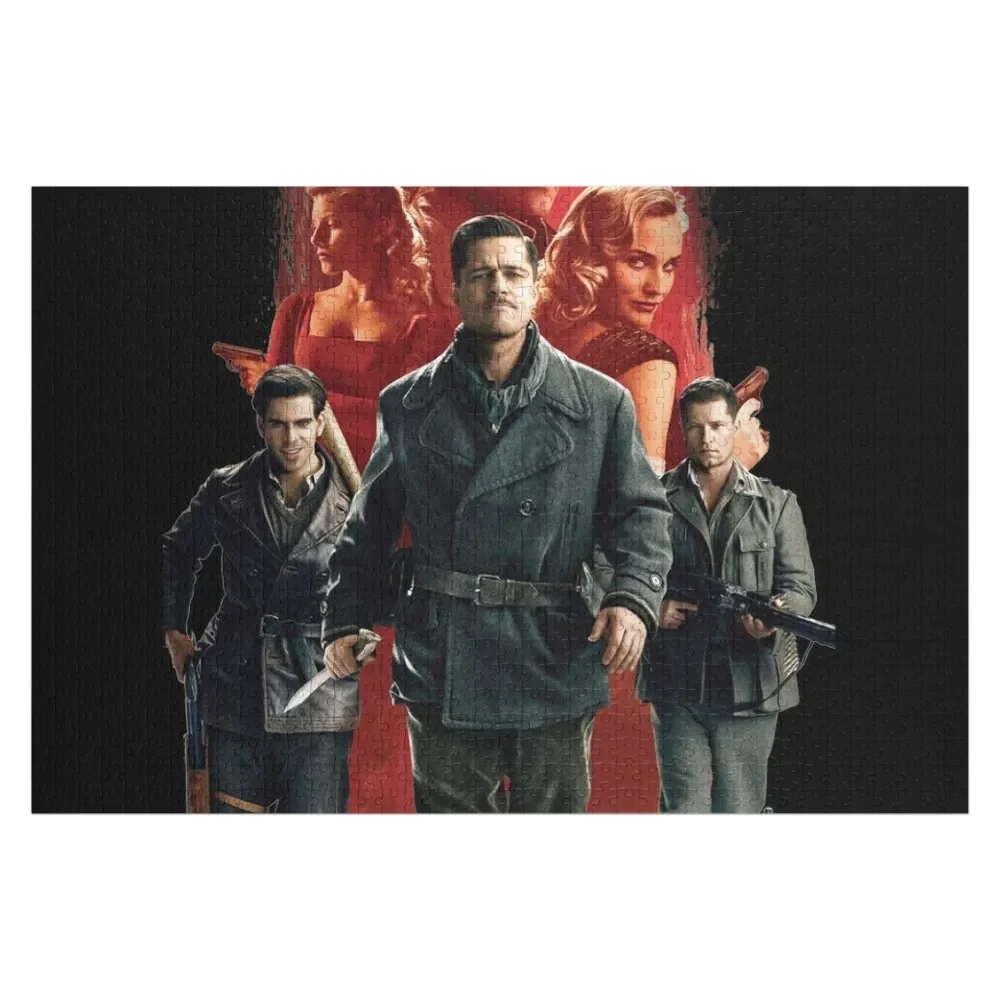 inglourious 2 Jigsaw Puzzle For Children Wooden Name Wooden Boxes Jigsaw Pieces Adults Puzzle