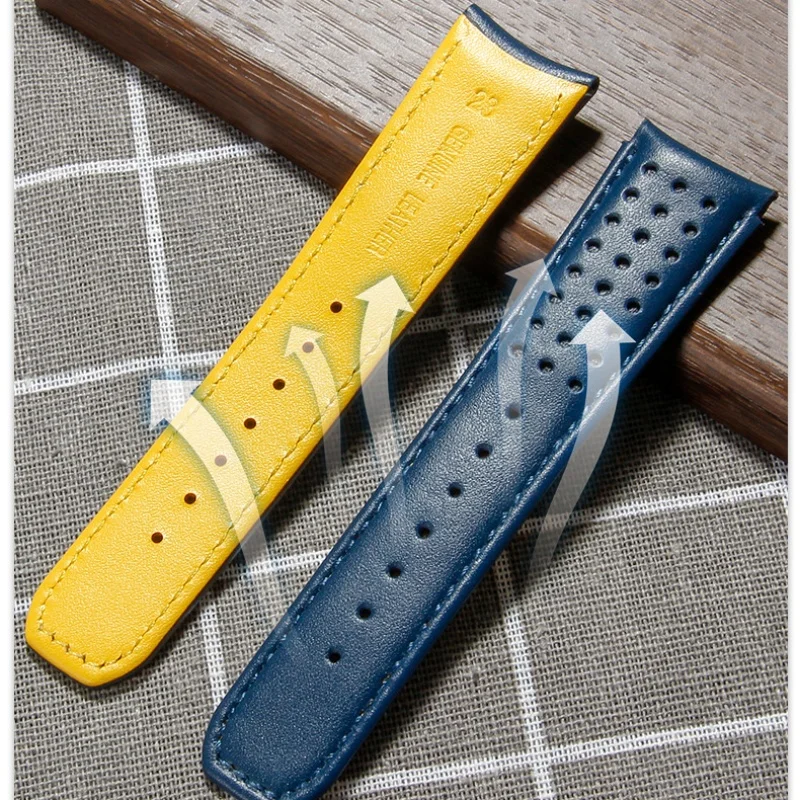 22 مللي متر 23 مللي متر حزام ساعة جلد الفولاذ المقاوم للصدأ مشبك ساعة مقاوم للماء قوس الفم معصمه خاص للمواطن AT8020/JY8078