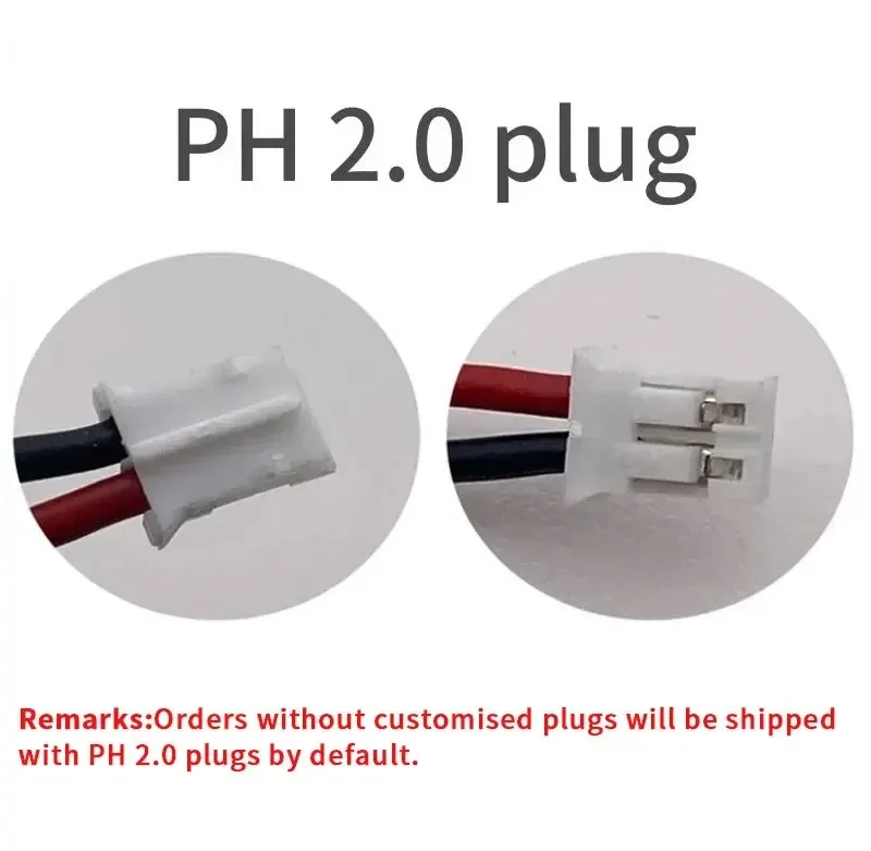3.7V 120mAh 402020 Li-Po Rechargeable Polymer Lithium Battery for Bluetooth Headset Mouse Speaker Smart Watch 042020 Li-ion Cell