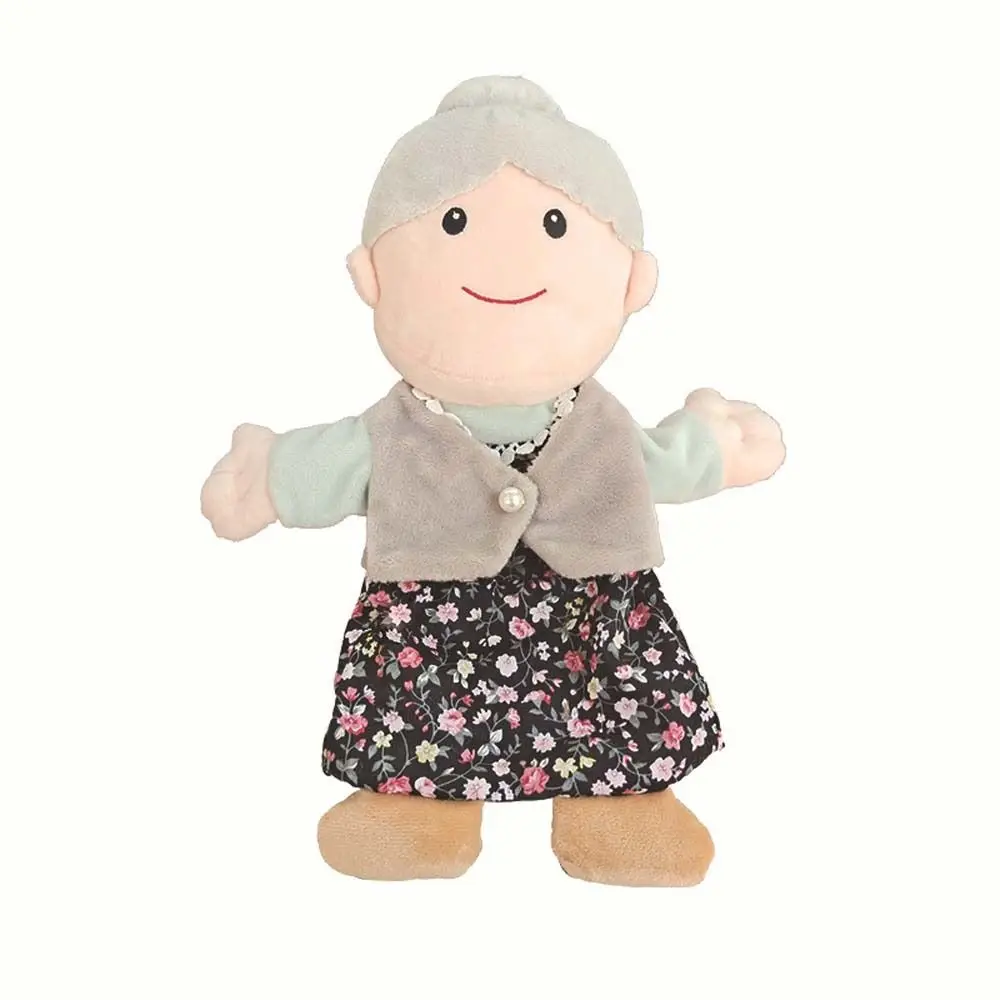 Hand Puppet Educational Playhouse Father Mother Family Puppet Hand Doll Hand Puppet Plush Doll Stuffed Toys Puppet Plush Toy