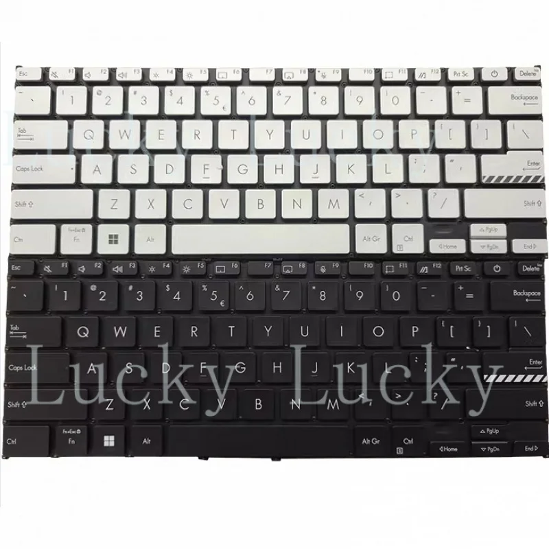 

Новая клавиатура для ASUS Vivobook Go 14 E1404 E1404G E1404F E1404FA, американская раскладка, с подсветкой