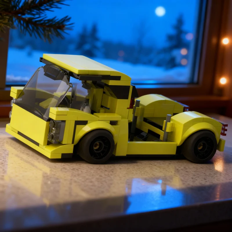 

201pcs MOC 2 TRUCK City Champions Model Building Blocks Toy Christmas Gifts Architecture DIY Creative Education Brick Idea