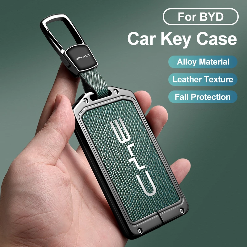 Modisches Auto-NFC-Karten-Schlüsseletui für BYD Atto 3 Tang DM Han EV Song Pro Qin Plus Schutzhülle Schlüsselanhänger Auto-Zubehör – Detail 12
