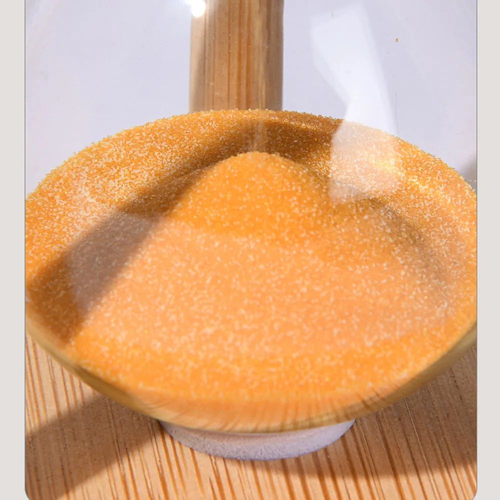 Creative Nocturnal Sand Timer Bamboo Lid Hourglass Precision Tool For Kitchen Cooking Meditation Productivity Focus
