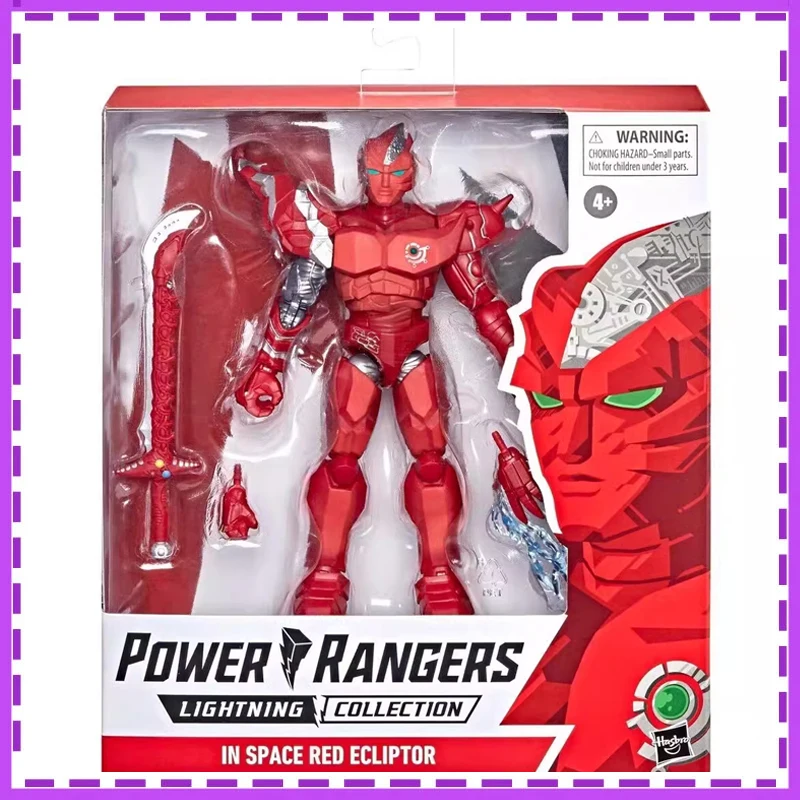 

Экшн-фигурки Hasbro in Space Red Ecliptor Power ranger Lightning коллекция, оригинальные Аниме фигурки, игрушки в полке