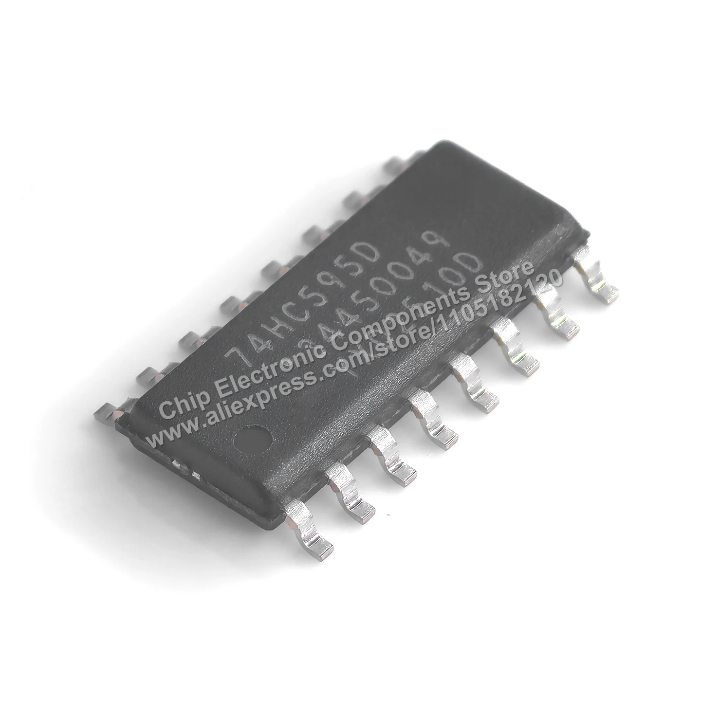5PCS  Original IC 74HC595D 8-bit serial-in, serial/parallel-out shift register with output latches; 3-state chip, SOP-16 package