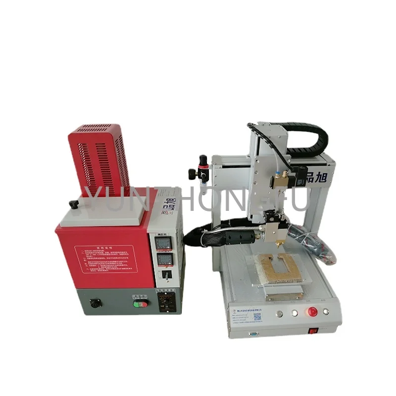 Hot Melt Adhesive Full-automatic Glue Dispenser Industrial Production Packaging Colloidal Particle Plastic Block Handheld Gluing