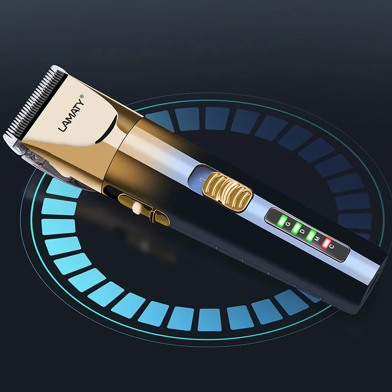 

Washable Hair Clipper for Men, Professional Electric Trimmer for Home Barber, Cordless T-Blade Razor for Cutting Hair