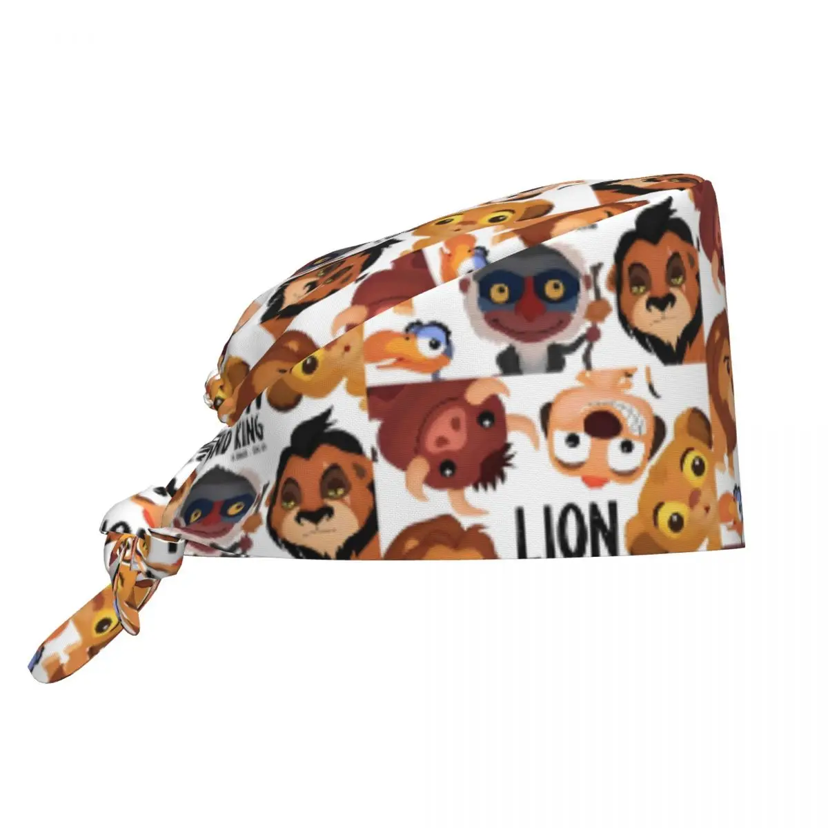 bones-de-trabalho-para-mulheres-unissex-o-rei-leao-chapeus-de-enfermagem-confortavel-trabalho-esfrega-chapeu-casual-cabelo-longo-bone-medico