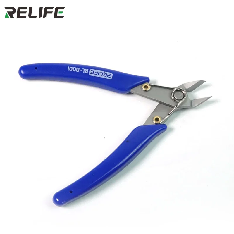 Relife RL-0001 Precision Diagonal Pliers Cutting Pliers for Wire Cable Cutter High Hardness Electronic Repair Hand Tools