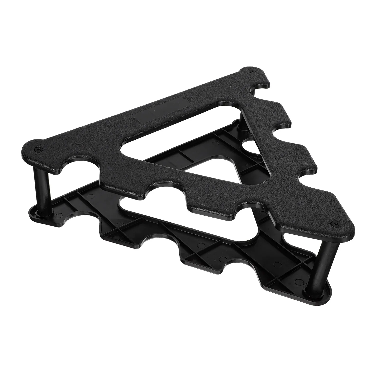 Three-Tier Dumbbell Rack Household Plastic Dumbbell Holder Weight Rack Small Stand Professional Fitness Accessory
