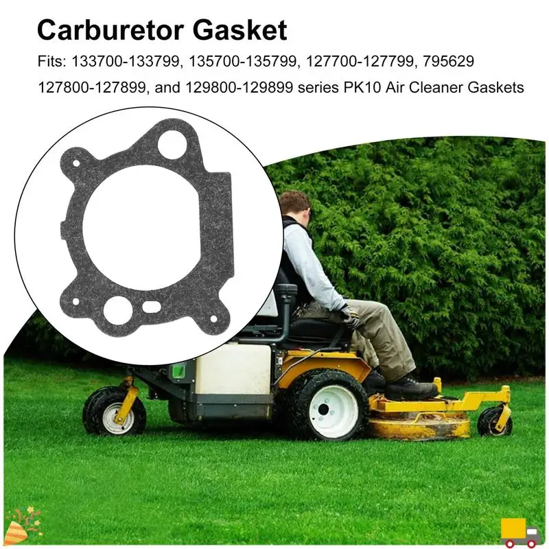 A32HOT-(Confezione da 10) 795629 Guarnizione carburatore per Briggs e Stratton 272653 272653S