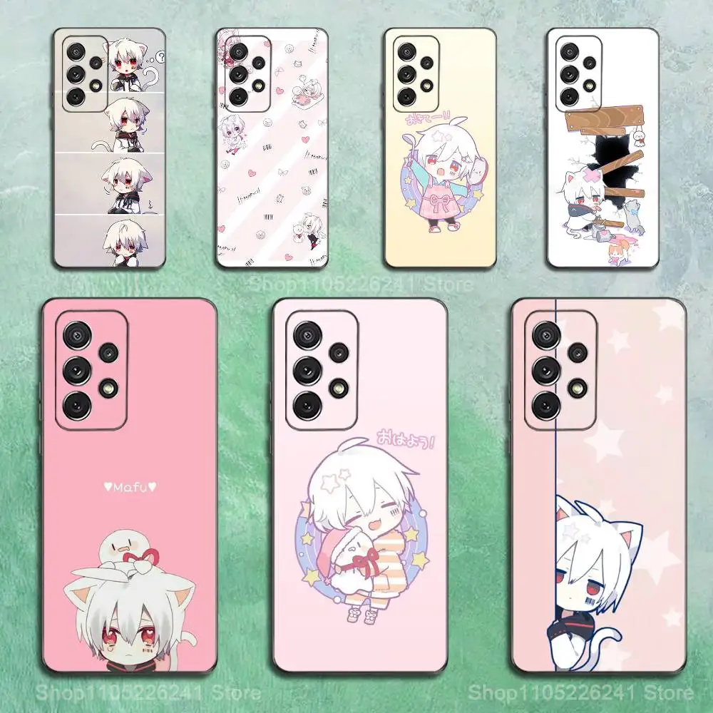 

Cute M-MaFumaFu Singer Phone Case For Samsung S9,S10,S20,S10,S21,S25,S24,S23,Ultra,FE,Plus,Lite,Soft Silicone Black Cover