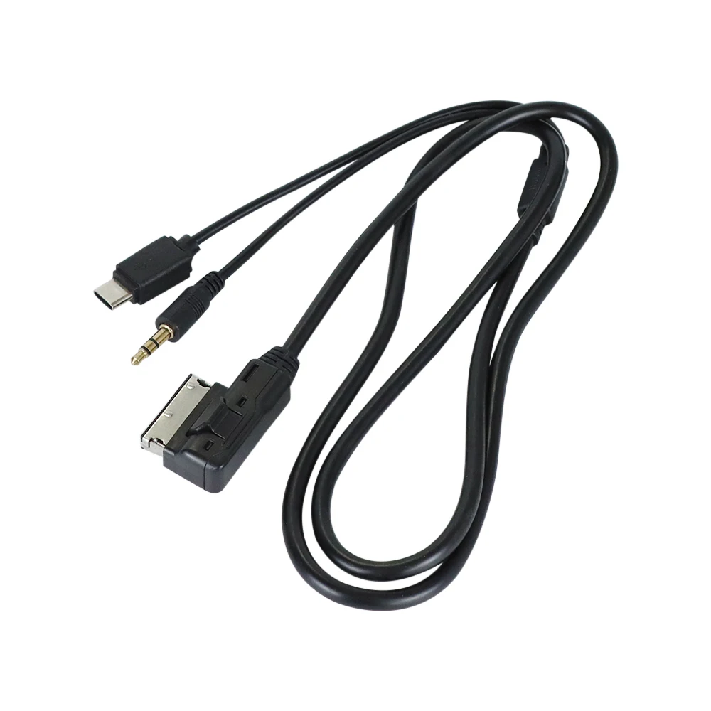 

Car Charge Power Cable MDI/AMI Interface To Type-C Connector Power Charge Cable Only Use For Audi/Volkswagen