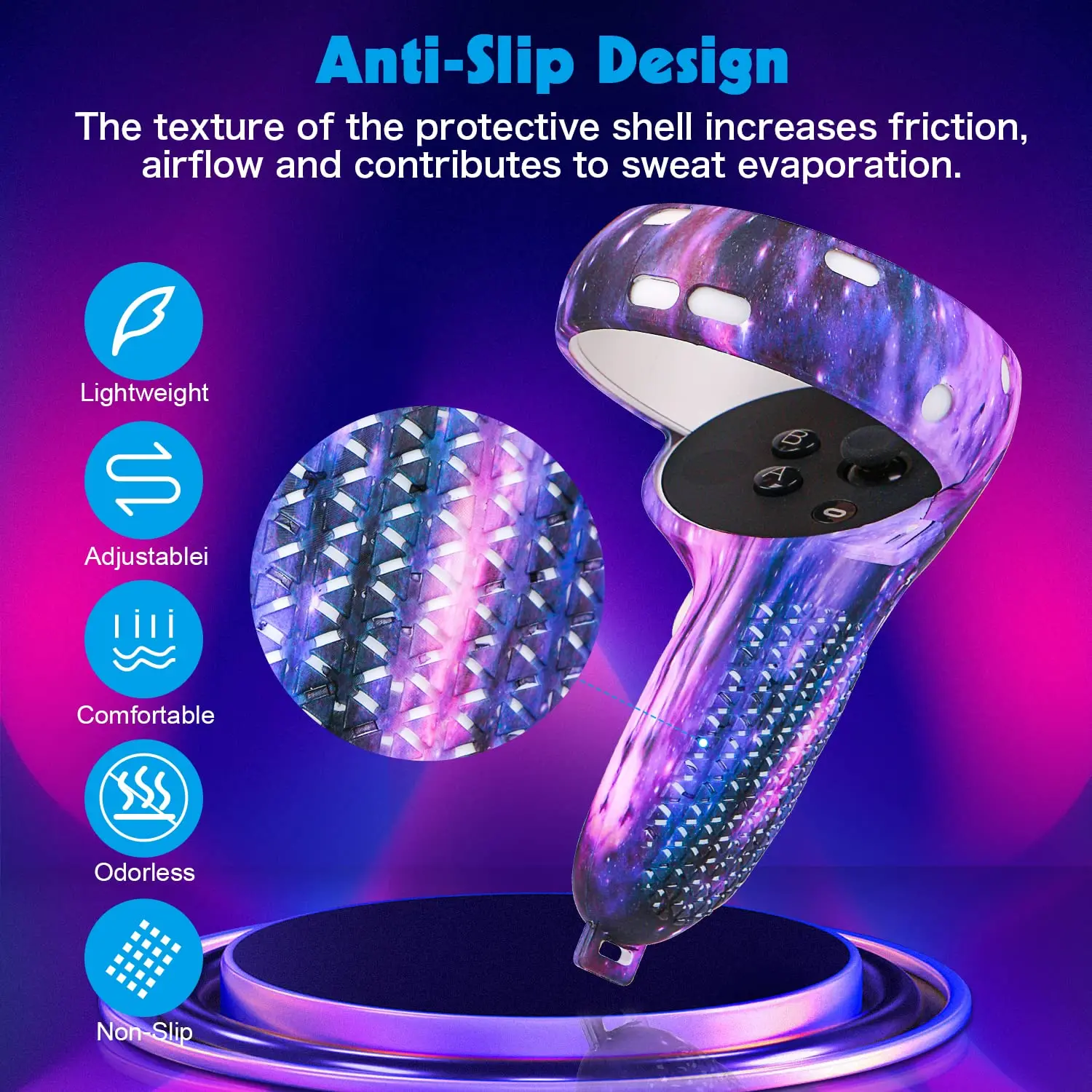 Защитный чехол для Oculus Quest 2, чехол для гарнитуры виртуальной реальности, накладка на лицо, контроллер для Oculus Quest 2, аксессуары, чехол виртуал...