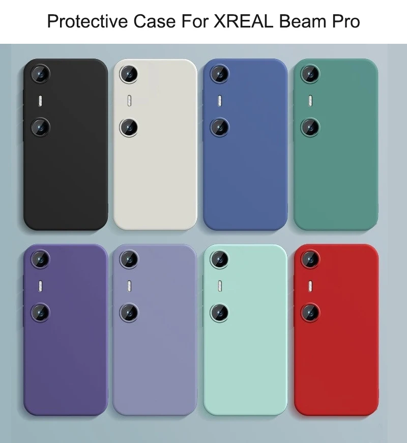 Protective Case Soft Silicone Back Cover Shockproof For XREAL Beam Pro AR Space Computing Terminal Adapted ONLY CASE