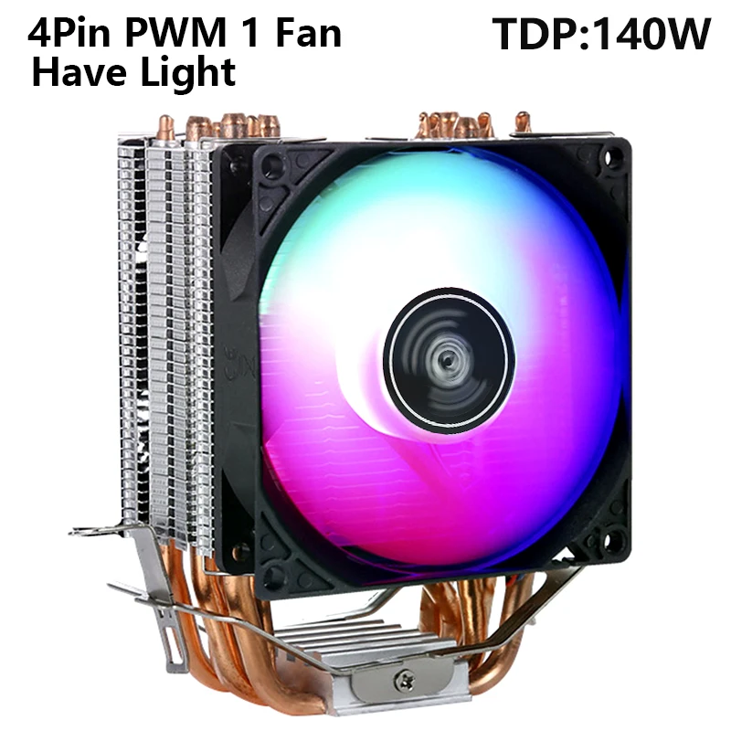 6 Heat pipes 1-Fan