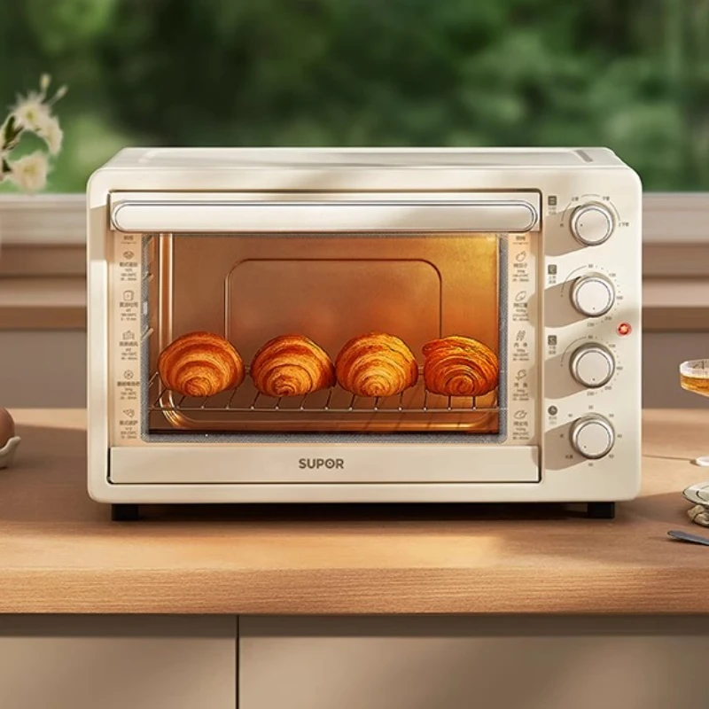 

Духовка Supor, бытовая маленькая многофункциональная специальная печь для выпечки, 35-литровая новая электрическая духовка большой емкости