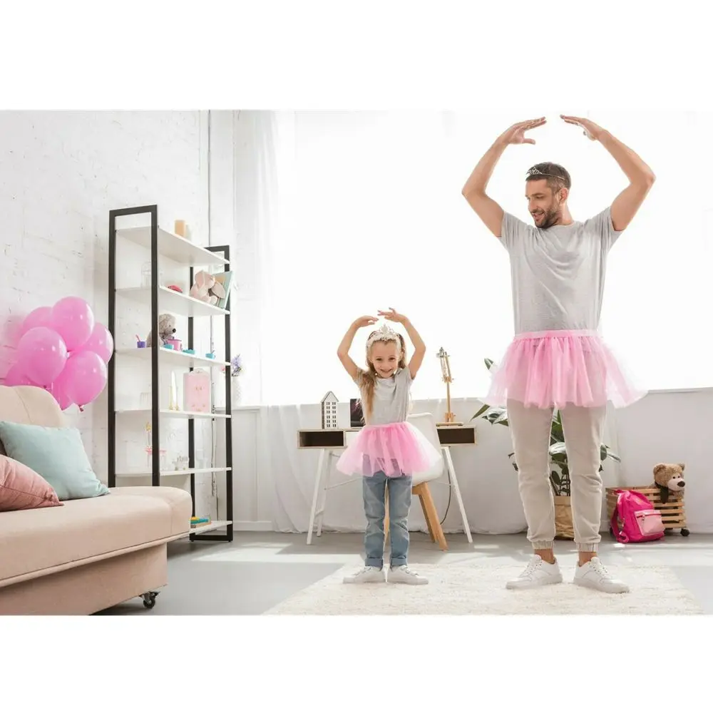 2-8 YEARS Party Dress Petticoat Fancy Dress Ballet Dance Sparkling Girls  3 Layers Tutu Dress