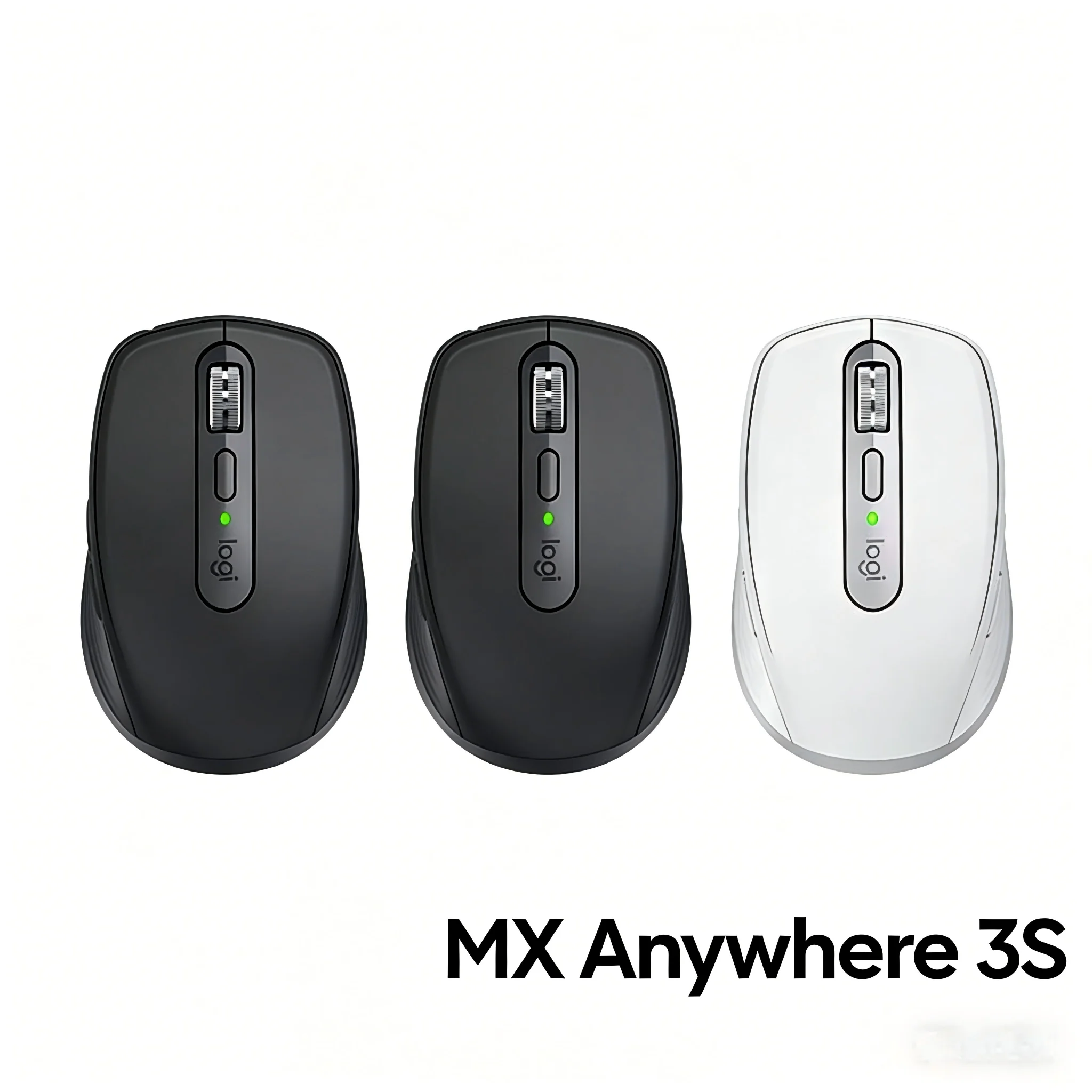 

Logitech MX Anywhere 3S, Беспроводная Bluetooth-мышь премиум-класса для бизнеса, портативная легкая