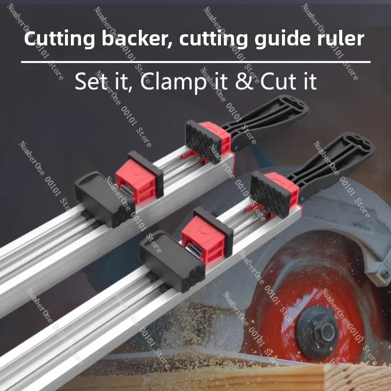 Woodworking table saw ruler guide clip | Electric circular saw plate cutting fast fixture