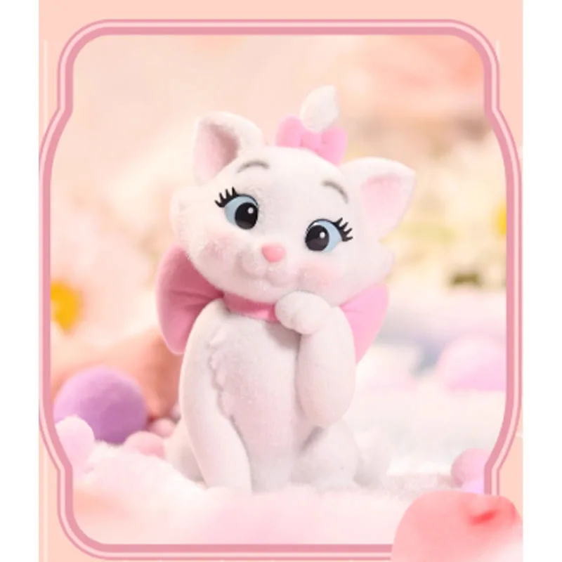 Disney original kit de garagem os aristogatos marie gato reunido marie gato anime figuras de ação brinquedos para meninos presente modelo ornamentos