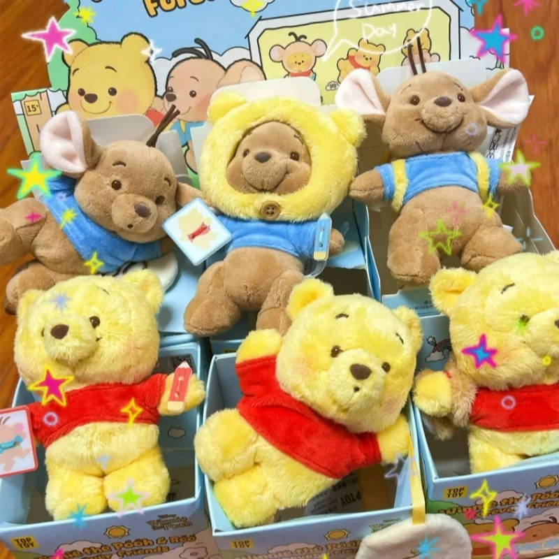 

Винни-Пух, роу навсегда, серия друзей, магнитный кулон, слепая коробка, игрушка-сюрприз, забавная модель, подарок на день рождения, Рождество