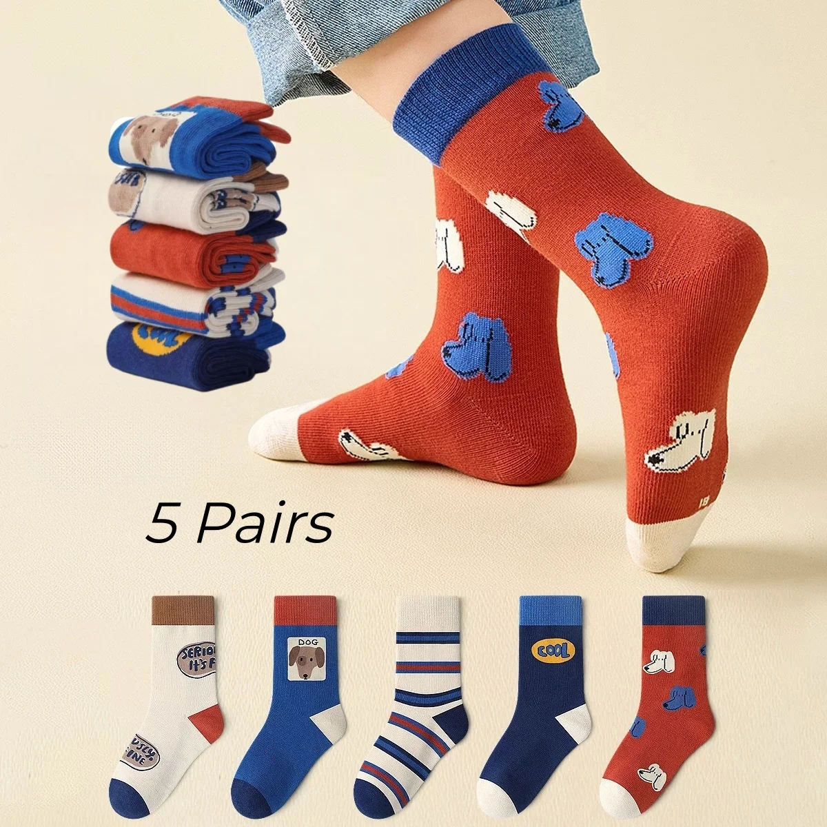 Baby Xl - Autumn Children's Socks Little Big Boys